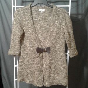 Dress Barn Fabulous Cable Knit Jacket Size L